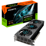 Gigabyte GeForce RTX 4060 EAGLE OC 8G, GV-N4060EAGLE OC-8GD, 8GB DDR6/DDR6X