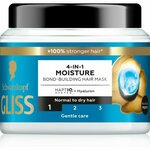 Schwarzkopf Gliss Aqua Revive vlažilna maska za normalne do suhe lase 400 ml