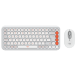 Logitech POP Icon Combo brezžična miška in tipkovnica, USB