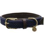 Kentucky Dogwear Pletena najlonska ovratnica mornarice - XS (35 cm)