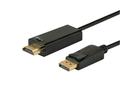 Savio CL-56 Displayport moški– HDMI moški kabel