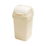 Krem koš za odpadke Roll Top Addis, 22,5 x 23 x 42,5 cm