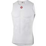 Castelli Core Mesh 3 Sleeveless Baselayer White L/XL Funkcionalno spodnje perilo