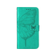 Chameleon Samsung Galaxy S21 FE - Preklopna torbica (WLGO-Butterfly) - turkizna