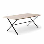 Raztegljiva jedilna miza z dodatno ploščo in mizno ploščo v hrastovem dekorju 90x165 cm Meza – Hammel Furniture