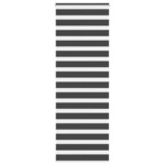 vidaXL idaXL Zebra senčilo črna 85x200 cm tkanina širina 80,9 cm poliester