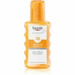 Eucerin Sun Dry Touch Oil Control prozorno pršilo za sončenje SPF 30 200 ml
