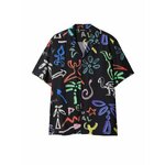 Desigual Srajca temno modra / svetlo zelena / lila / rdeča / črna