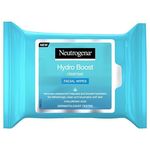 Neutrogena Hydro Boost čistilni robčki, 25 kosov