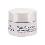 NUXE Nuxuriance Gold Radiance Eye Balm osvetlitveni balzam za področje okoli oči 15 ml za ženske