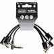 Dunlop MXR DCISTR06R Ribbon TRS Cable 3 Pack Črna 15 cm Kotni - Kotni