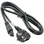 Akyga Power Cord AK-NB-01A for notebooks IEC C5 250V/50Hz 1,5m Črna CEE7/7 C5 spojka