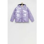 Otroška jakna Birba&amp;Trybeyond vijolična barva - vijolična. Otroška Jakna iz kolekcije Birba&amp;Trybeyond. Podloženi model izdelan iz prešitega materiala.