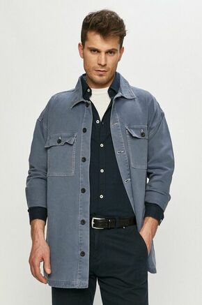 Jeans jakna Dr. Denim $nzKolor - modra. Jakna iz kolekcije Dr. Denim. Nepodloženi model izdelan iz denima.