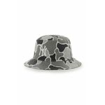Bombažni klobuk 47brand Mlb New York Yankees siva barva - siva. Klobuk iz kolekcije 47brand. Model z ozkim robom, izdelan iz vzorčastega materiala.