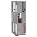 shumee FMD Vrtljiva arhivska omara odprta 34x34x108 cm betonska