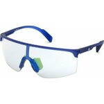 Adidas SP0005 91X Transparent Frosted Eletric Blue/Grey Mirror Blue Športna očala