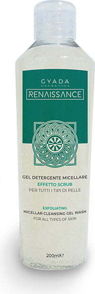 "Gyada Cosmetics Renaissance Micelle čistilni gel in piling - 200 ml"