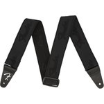 Fender Weighless Strap Running Logo Black