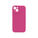 Silikonski ovitek (liquid silicone) za Apple iPhone 15, Soft, temno roza