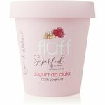 Fluff Raspberries & Almonds jogurt za telo Rice Protein & Coconut Oil 180 ml