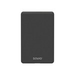 SAVIO Savio 2.5" zunanja ohišje za HDD/SSD, USB 3.0, AK-65, črna, podpora za 2 shranjevalne naprave