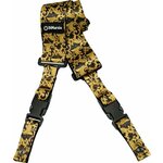 DiMarzio Steve Vai ClipLock Utopia Tekstilni kitarski pas Black