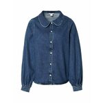 Monki Bluza temno modra 8679484