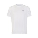 UNDER ARMOUR Funkcionalna majica 'Tech 2.0' siva / bela
