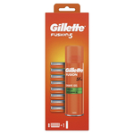 Gillette Fusion5 brivni nastavki, 8 kosov + Fusion5 Ultra Sensitive 200 ml