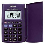 Kalkulator Casio HL 820 VER, moder, žepni, osemmestni