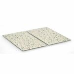 Zeller Steklena deska za rezanje Terrazzo 52x30cm / steklo