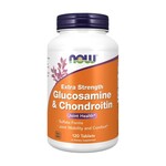 Glukozamin in hondroitin - dodatna moč NOW, 120 tablet