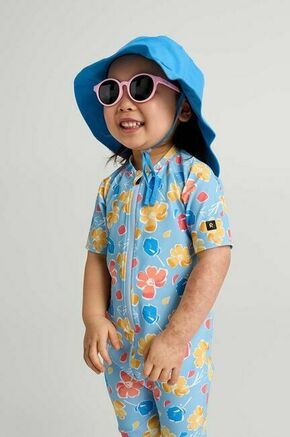 Otroška sončna očala Reima Viksu roza barva - roza. Otroška sončna očala iz kolekcije Reima. Model z enobarvnimi stekli in okvirji iz plastike. Ima filter UV 400.
