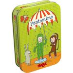 Haba Mini igra za otroke Charades Pantomima v kovinski škatli