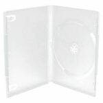 MediaRange DVD škatlica HQ 14MM prozorna machine packing grade, 50 kom