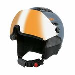 Smučarska čelada Uvex Hlmt 600 Visor S5662363004 Siva