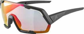 Alpina Rocket QV Black Matt/Rainbow Kolesarska očala