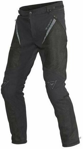 Dainese Drake Super Air Tex Black/Black 50 Regular Tekstilne hlače