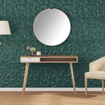 Vidaxl Stenski paneli 24 kosov zeleni 50x50 cm XPS 6 m² ametist