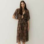 Reserved - LADIES` PONCHO - rjava rjava 95% POLIESTER, 5% ELASTAN 138CP-88X