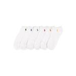 Polo Ralph Lauren Set 6 parov unisex nizkih nogavic 449799739002 r.OS Bela