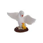 Figurica gosi z mladičem 12 cm
