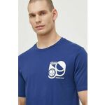 Bombažna kratka majica Ellesse Sport Club T-Shirt moška, mornarsko modra barva, SHV20273 - mornarsko modra. Kratka majica iz kolekcije Ellesse, izdelana iz elastične pletenine. Model iz zračne bombažne tkanine.