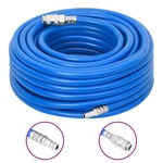 Vidaxl Zračna cev modra 0,7" 50 m PVC