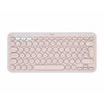 Logitech K380 Multi-Device brezžična tipkovnica, roza, SLO g.