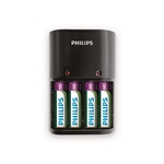 Philips polnilnik baterij MultiLife + 4x AA baterije
