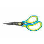 Pelikan škarje Griffix, z ergonomskim ročajem, za desničarje ,15 cm, neon modre