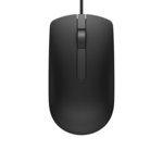 Dell MS116 žična miška, beli/sivi/črni