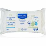 Mustela BIO Organic Cotton Wipes vlažni robčki za otroke 60 kos